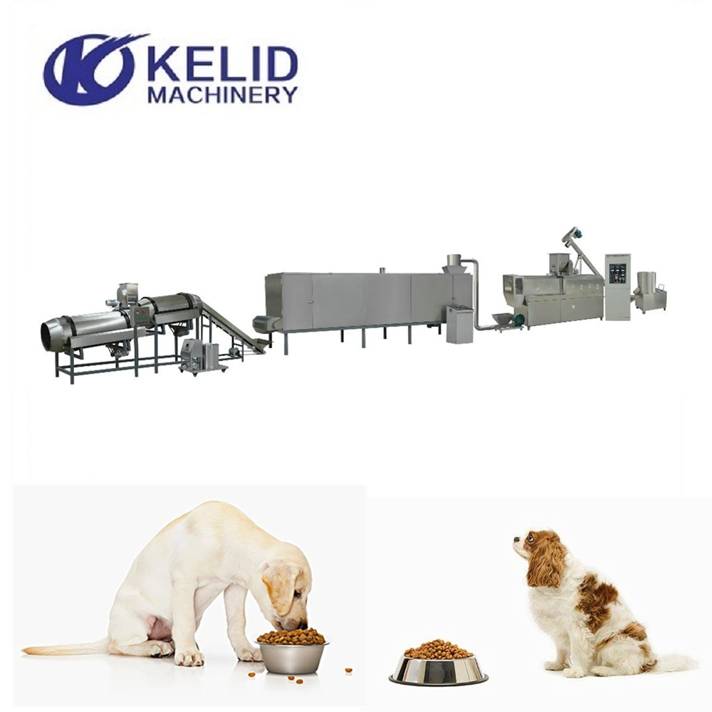 Industrial Automatic Dried Wet Pet Dog Cat Food Making Machine