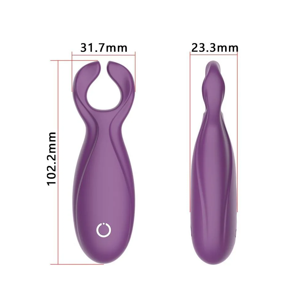 Hot Sale Vibrator Female Sex Massage Breast Clip Flirting Vibrator Clitoris to Stimulate The Breast Adult Products