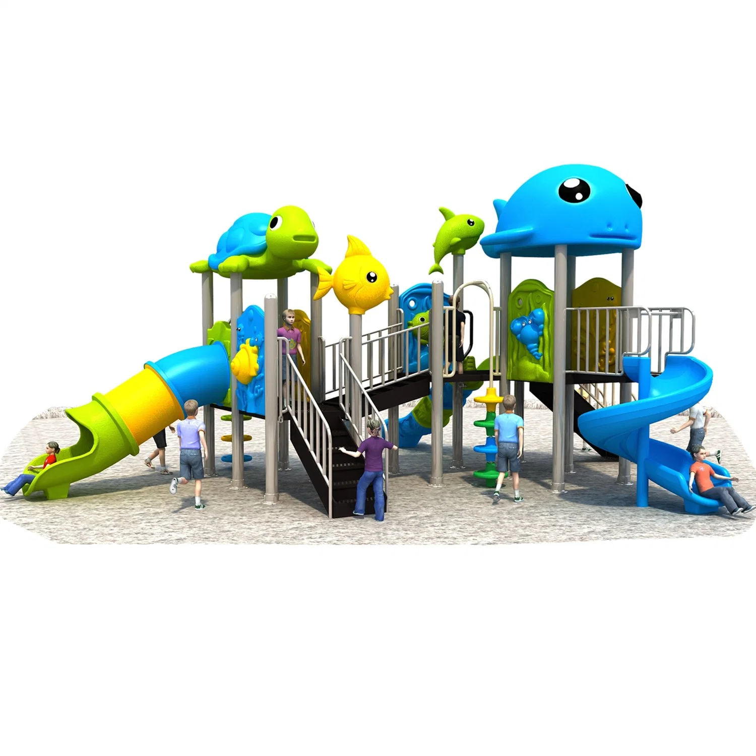 Customized Kindergarten Entertainment Facilities Outdoor Children's Playground Equipment