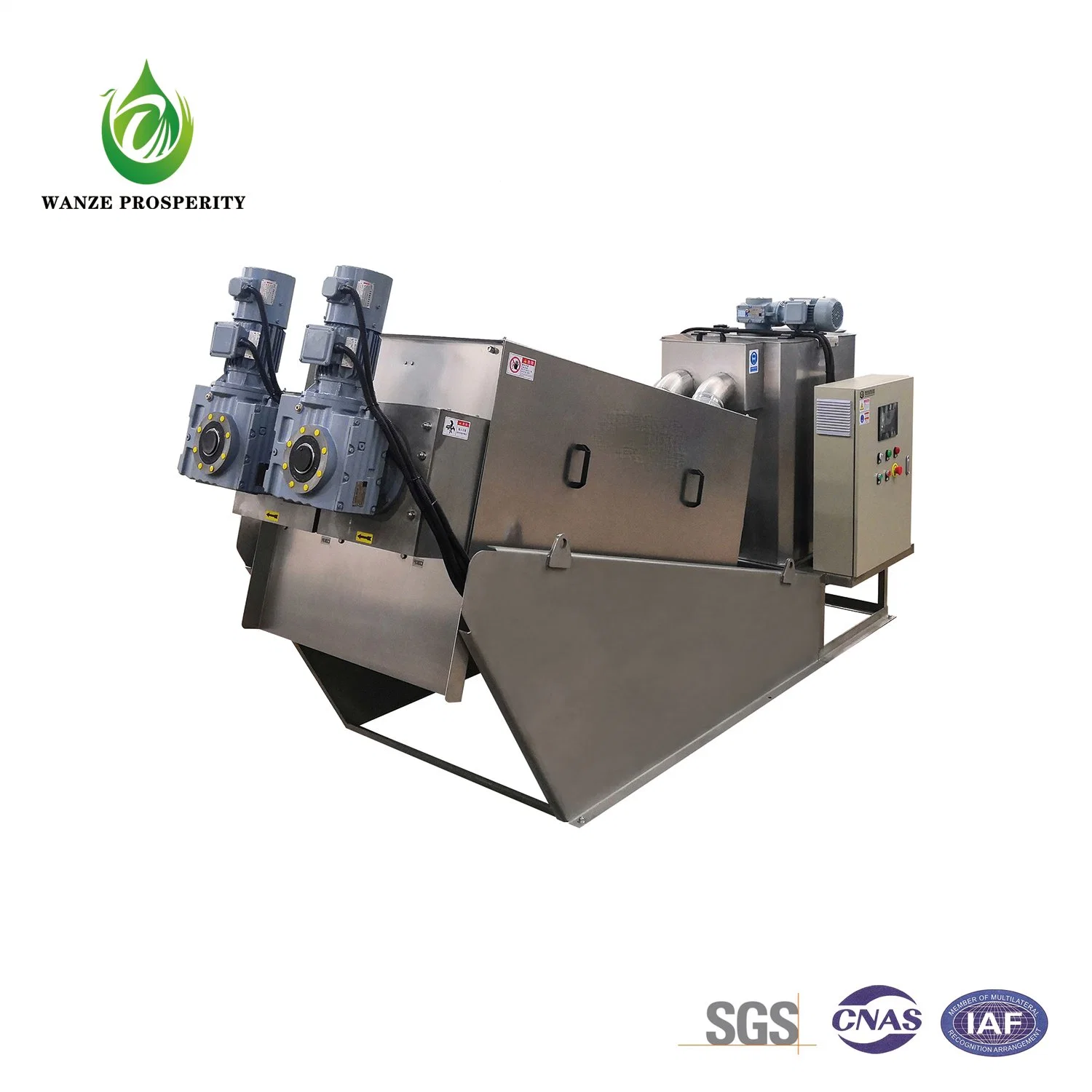 Fully Automatic Spiral Stacked Sludge Dewatering Machine for Livestock Farms and Slaughterhouses