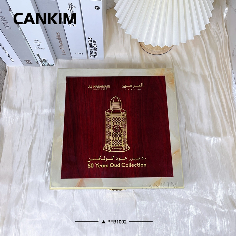 Boîte de parfum Cankim fait sur mesure boîte de laque parfum arabe Boîte avec logo