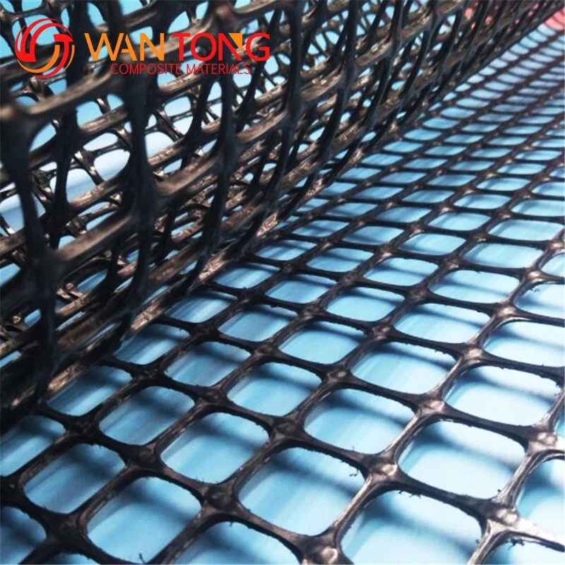 PP Biaxial Extruded Geogrid for Road Civil Reinforcement Projects Bx2020 Bx3030bx4040