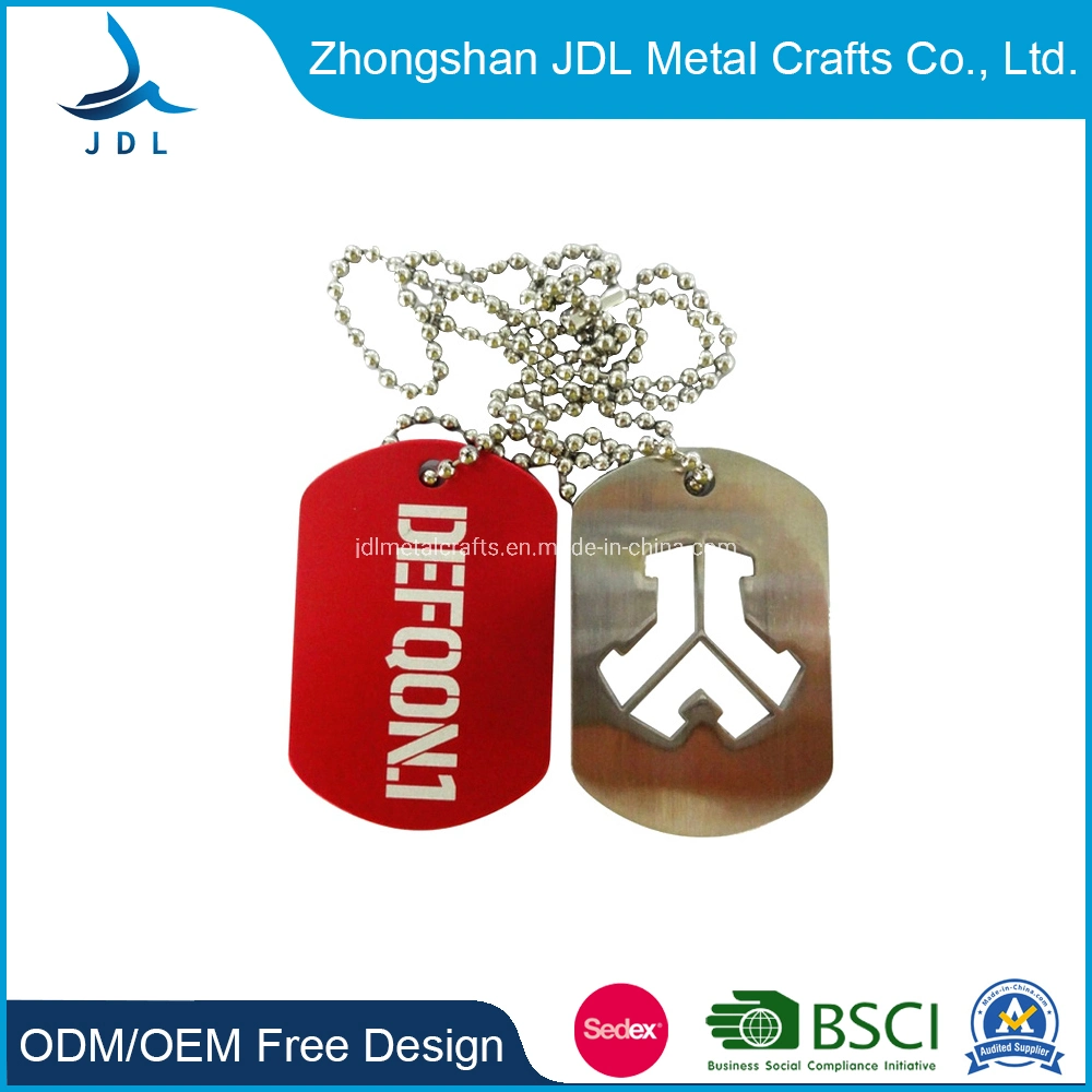 Chinese Supplier Custom Metal Stainless Steel Blank Sublimation Printing Blank Metal Xvideos Paws Engraving Machine USB Pet Dog Tag with Long Chain