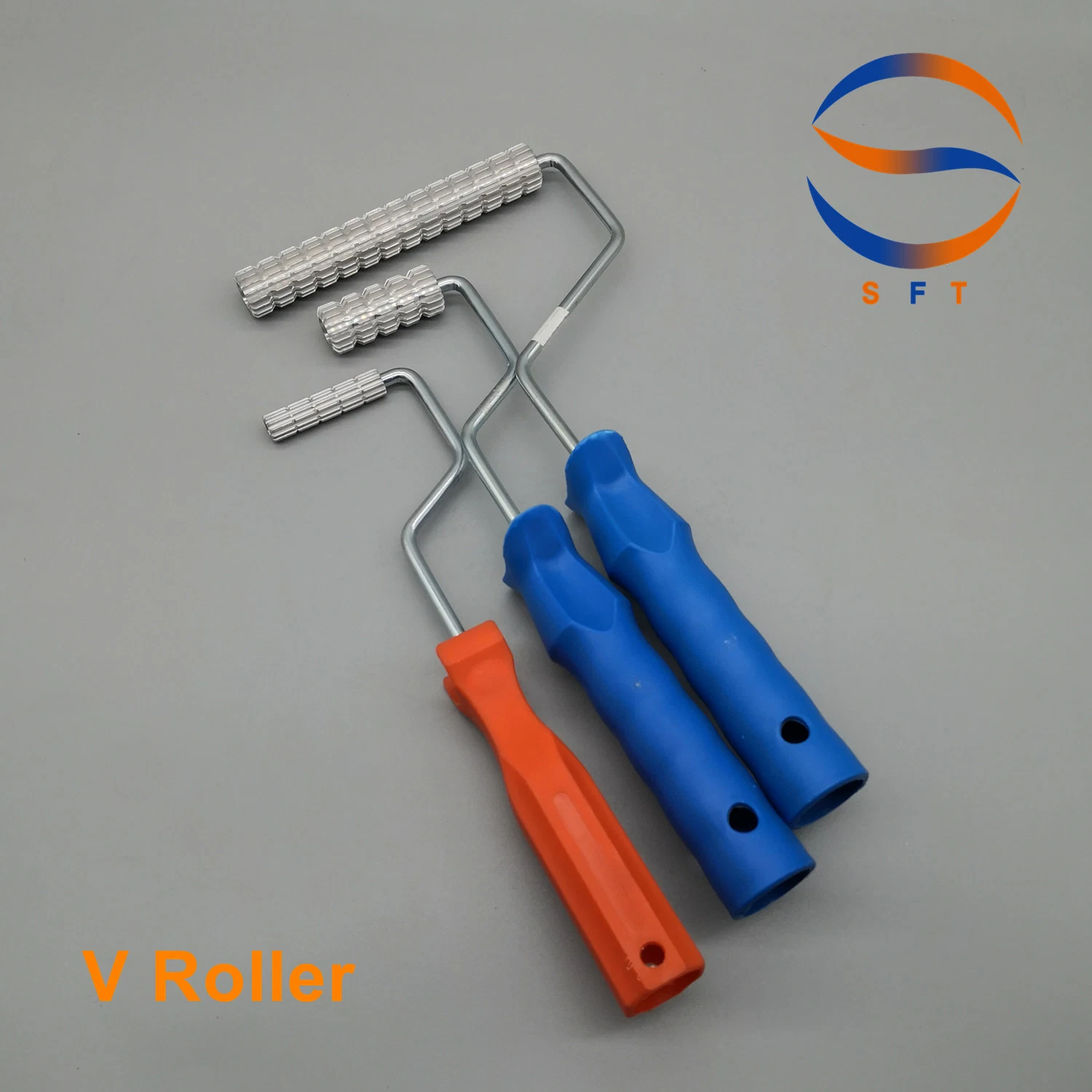 Customized 21mm Diameter Aluminium V Rollers Paint Rollers for Laminating