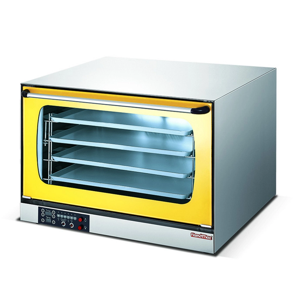 Electric Hot Air Baking Oven Bakery Food Bread Pizza Convection Oven with Steam Spray (HEO-8M-B)