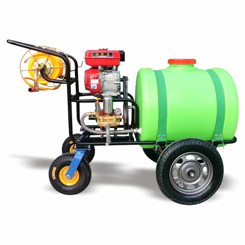 Gasoline Engine Hand Push Power Sprayer with Tank