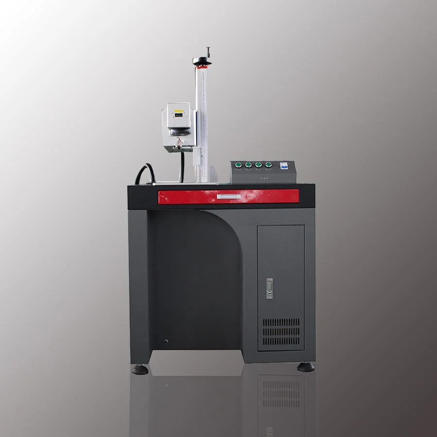 20W 30W 50W CNC Plastic Metal Printing Engraving Machine 3D Logo Fiber Laser Marking Machine with Rotary Price