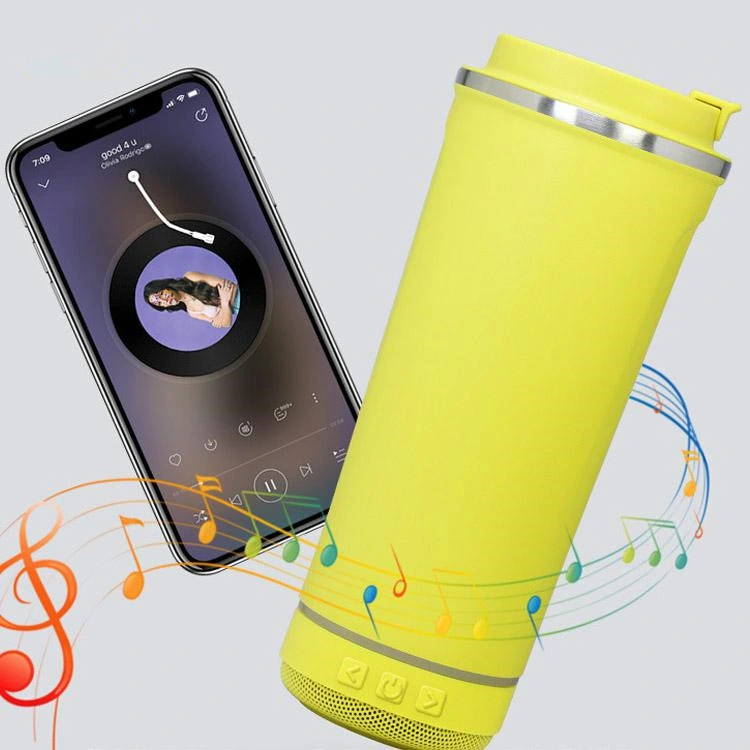 Mayorista de acero inoxidable altavoz vaso 20oz 30oz 40oz Bluetooth Música Copa