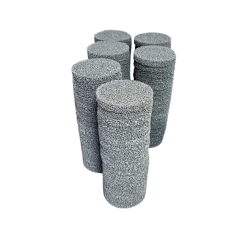 High Strength Foam Ceramic Filter Foam Ceramic Plate Silicon Carbide Porous Ceramic Foam Filter Plate