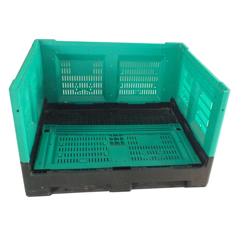 Collapsible Plastic Turnover Pallet Box Foldable Plastic Pallet Box