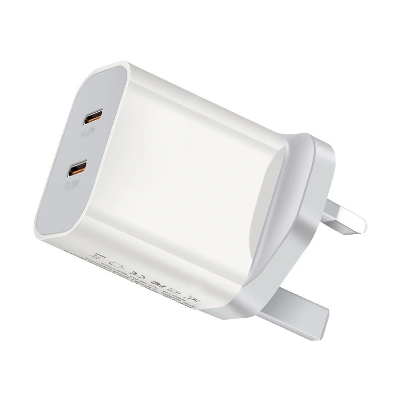 Mini 40W 45W PD Dual 45 W EU Us Pd45W 35W Cargador de pared