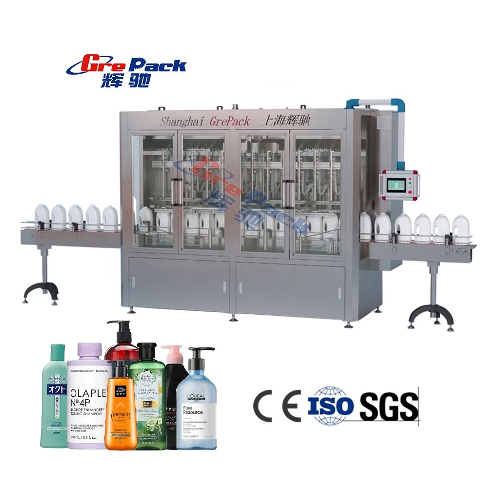 Pneumatic Filler Liquid Filling Equipment for Cosmetic/Pharmaceutical/Food