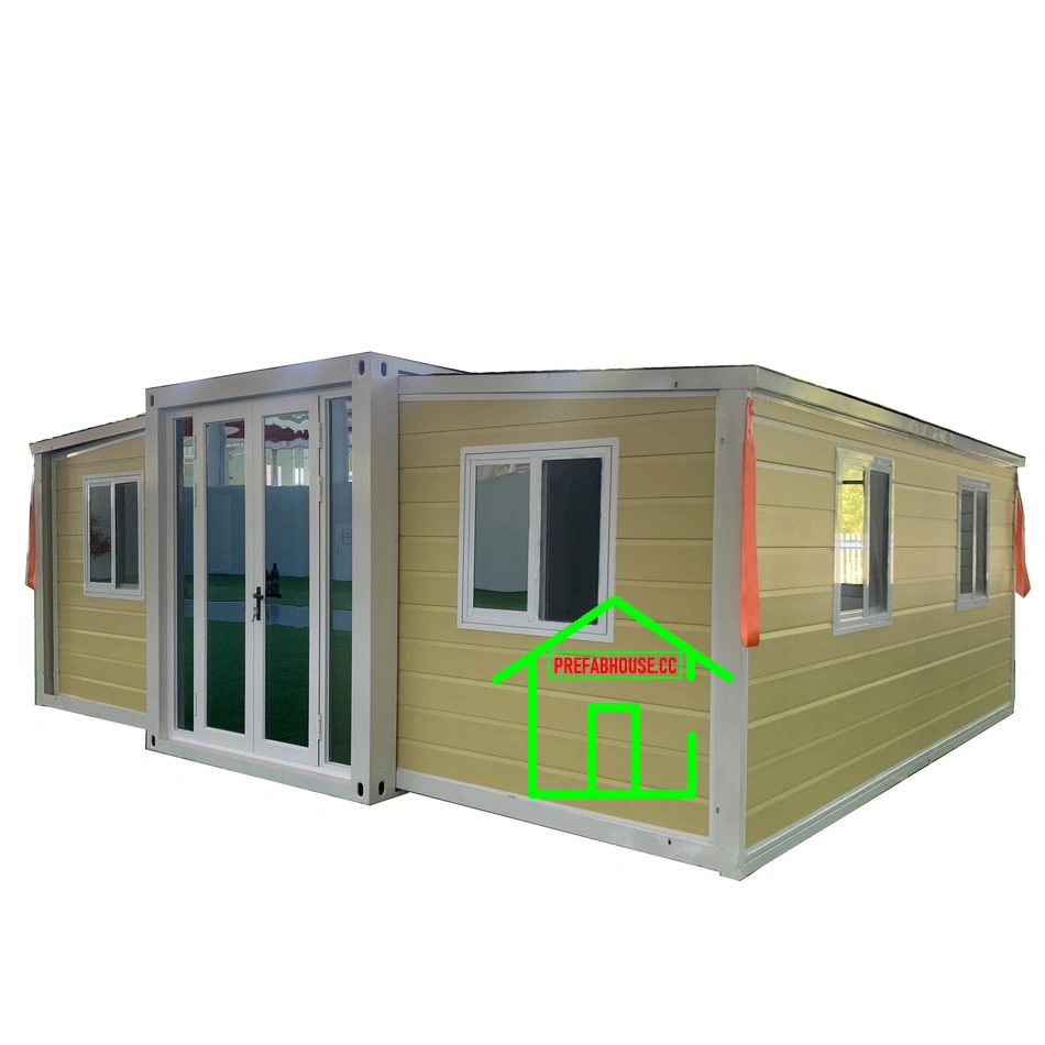 Two-Bedroom / Three-Bedroom Folding Container House, Expandable Two-Bedroom House