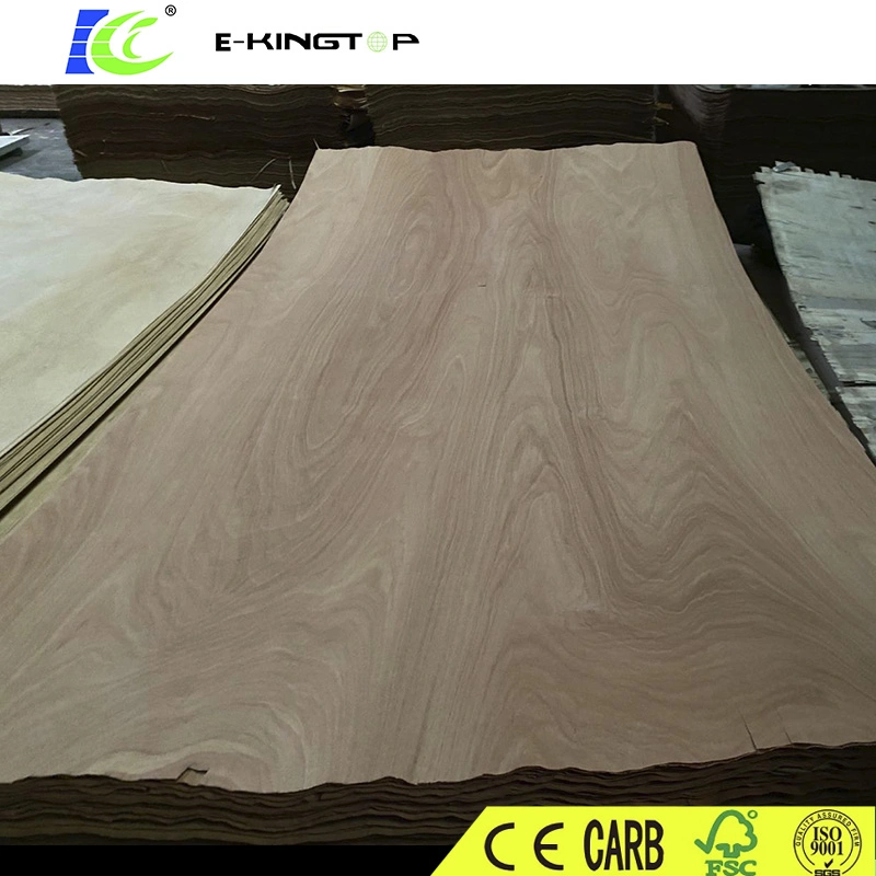 El tamaño 1270x2520x0.55mm, rojo Mlh Chapa de madera de madera contrachapada cara