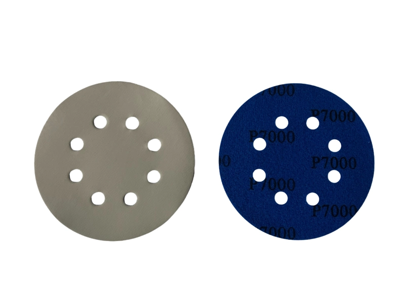 5inch 8 Hole Sandpaper Car Wet Sanding Disc Waterproof Sandpaper 7000 Grit Paint Abrasive Disc