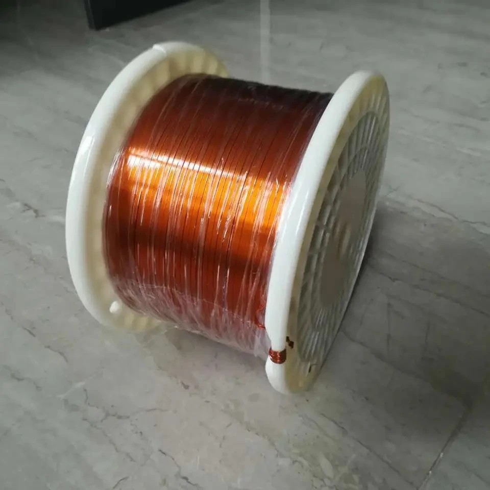 40 AWG 0.08 ملم لفيفة المحرك أسلاك نحاسية مكسوّة