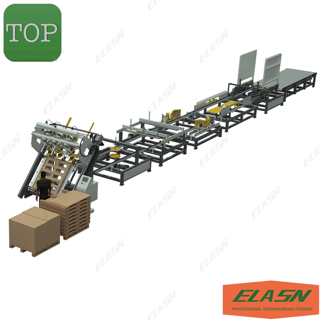 Hot Sale Full Automatic Euro Stringer Nailing Machine Wooden Pallet Stacking Wood Pallet Making Machine