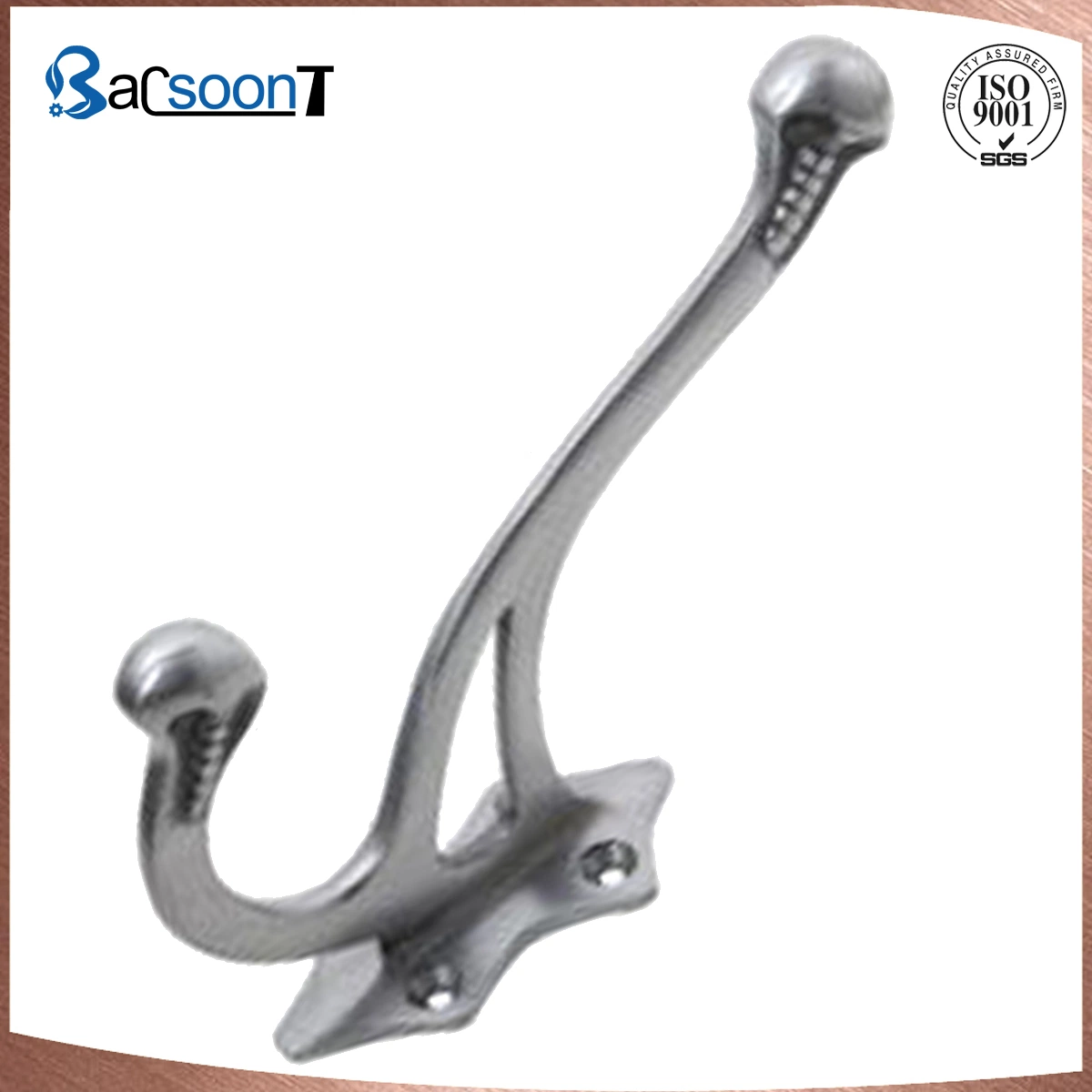 Steel/Stainless Steel/Carbon Steel Lost Wax Casting Hook with Sandblasting/Galvanized