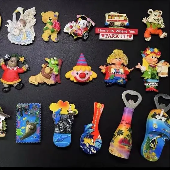 OEM Factory Customized Promotional Gifts Refrigerator Souvenir Magnet PVC Soft Refrigerator Door Fridge Magnet Sticker Manufacturer in China