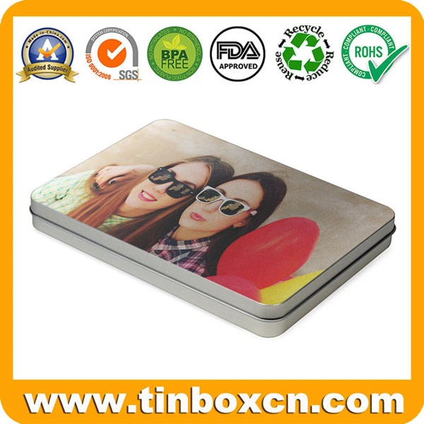 Personalized Customized Photo Pencil Box Tin Case Metal Pencil Tins