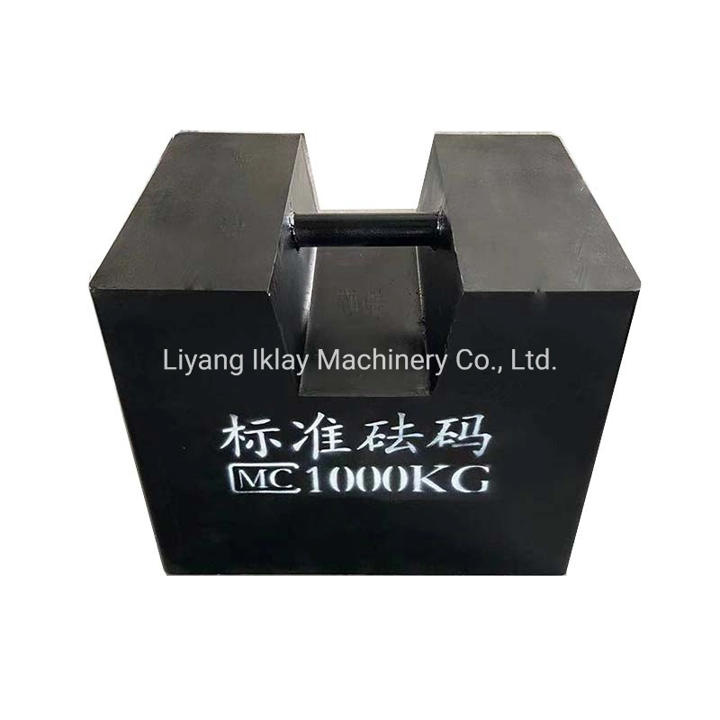 OIML M1 Cast Iron 20kg 500kg 1000kg Iron Test Weight for Crane and Truck Scale
