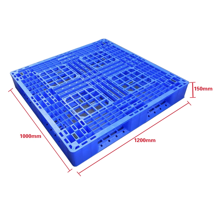 Multiple Designs Large Size Plastic Material Grid Bottom Pallets