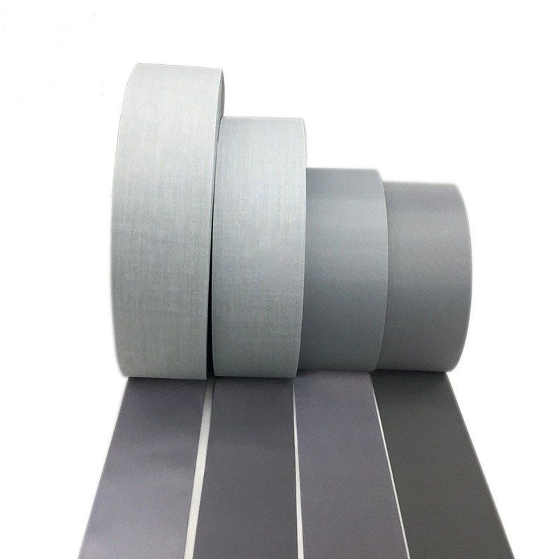 Polyester Silber Reflektierendes Gewebe Sicherheitskleidung Reflektierendes Klebeband Material