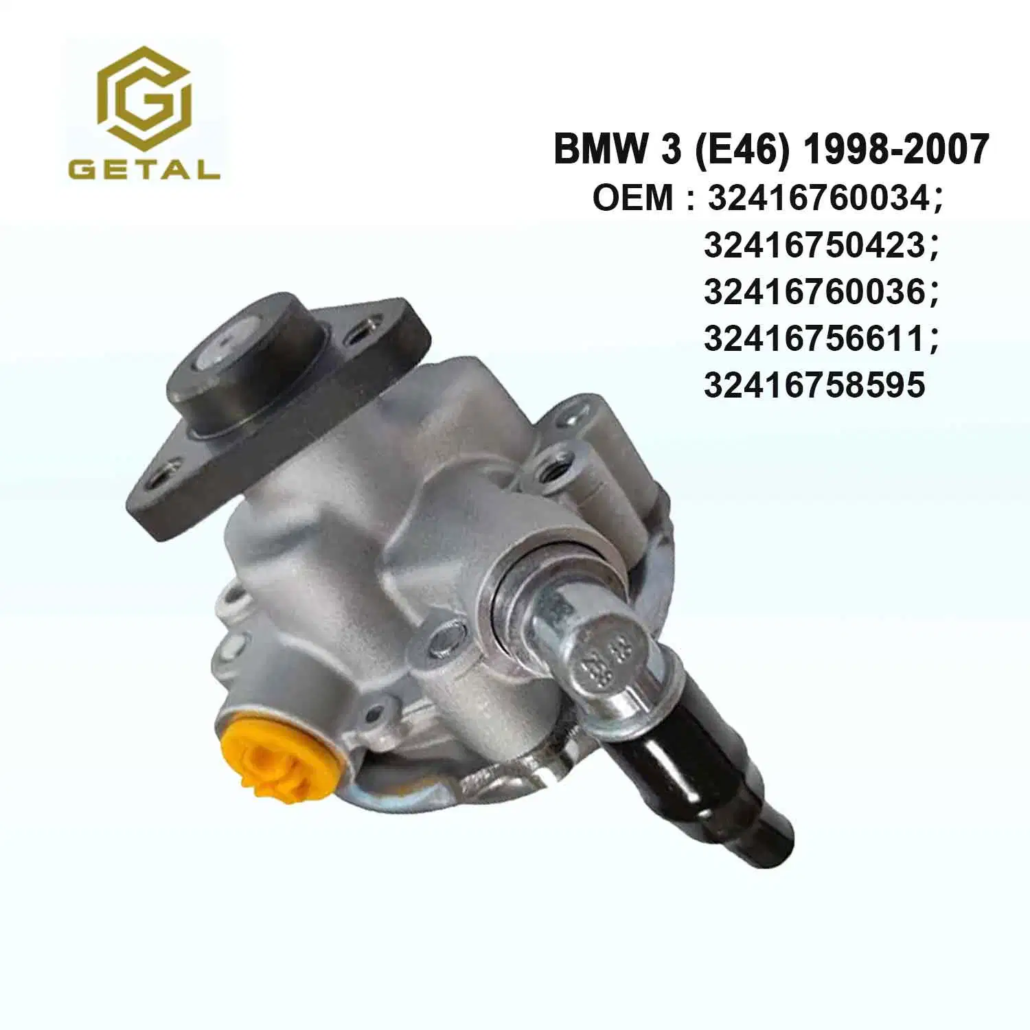 Auto Part Power Steering Pump for BMW E46 1998-2007 32416760034/32416750423/32416760036 /32416756611/32416758595