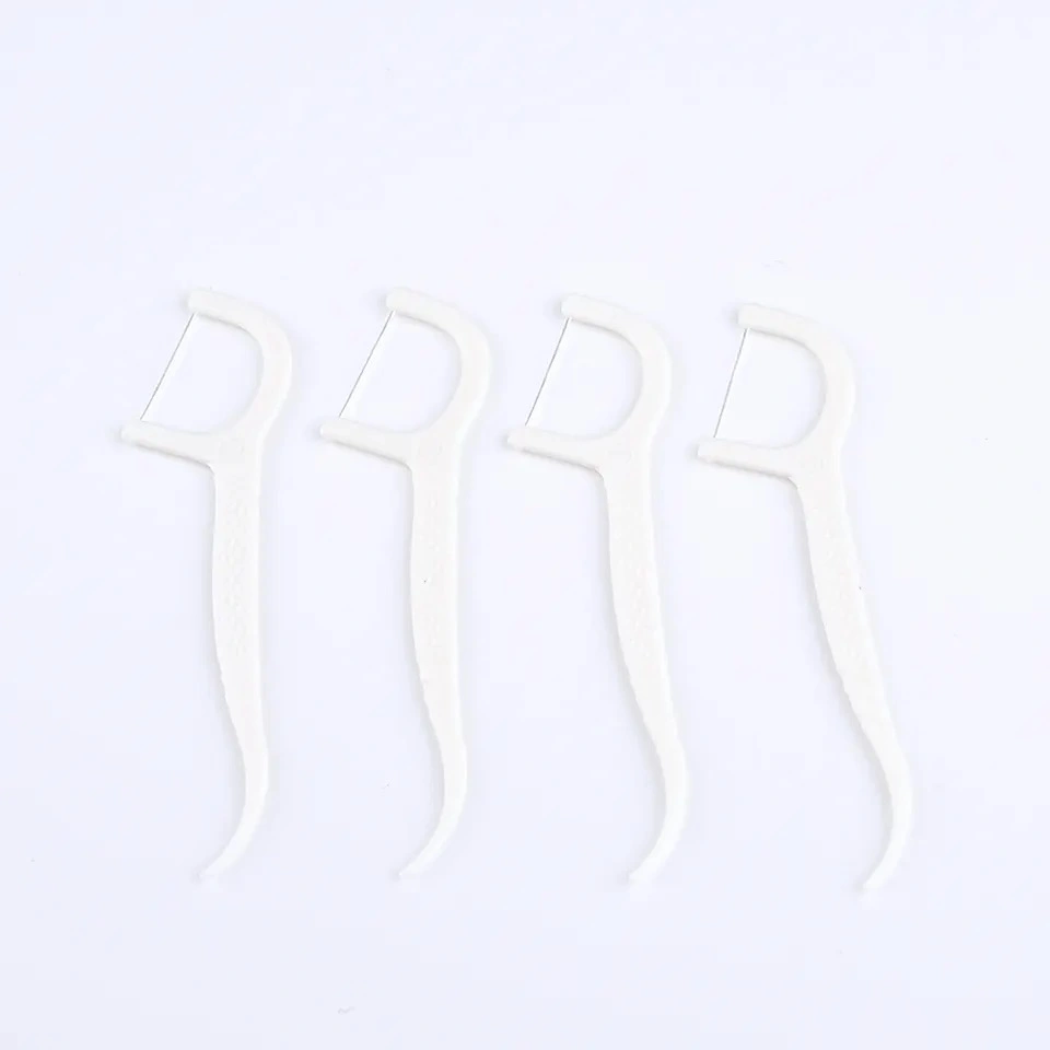 100PCS Custom Wholesale/Supplier Tooth Pick Floss Picks Dental Tooth Floss with OEM Customized Box Type