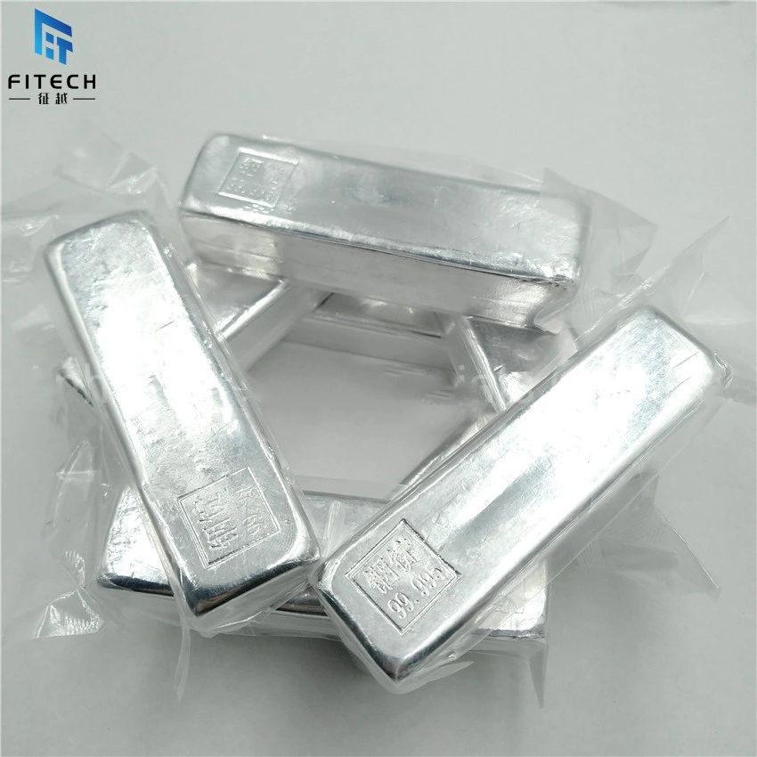 500 г на Ingot High Purity 99.995% Silver White Indium Ingot