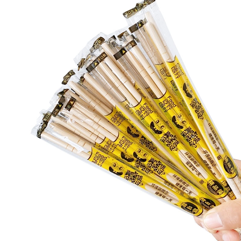 Hot Sale Biodegradable Disposable Bamboo Round Chopstick