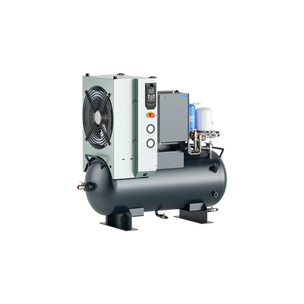 (SCR10pm2) Compressor de ar de parafuso de ímã permanente de tecnologia japonesa, economia de energia e alta eficiência Ariend.