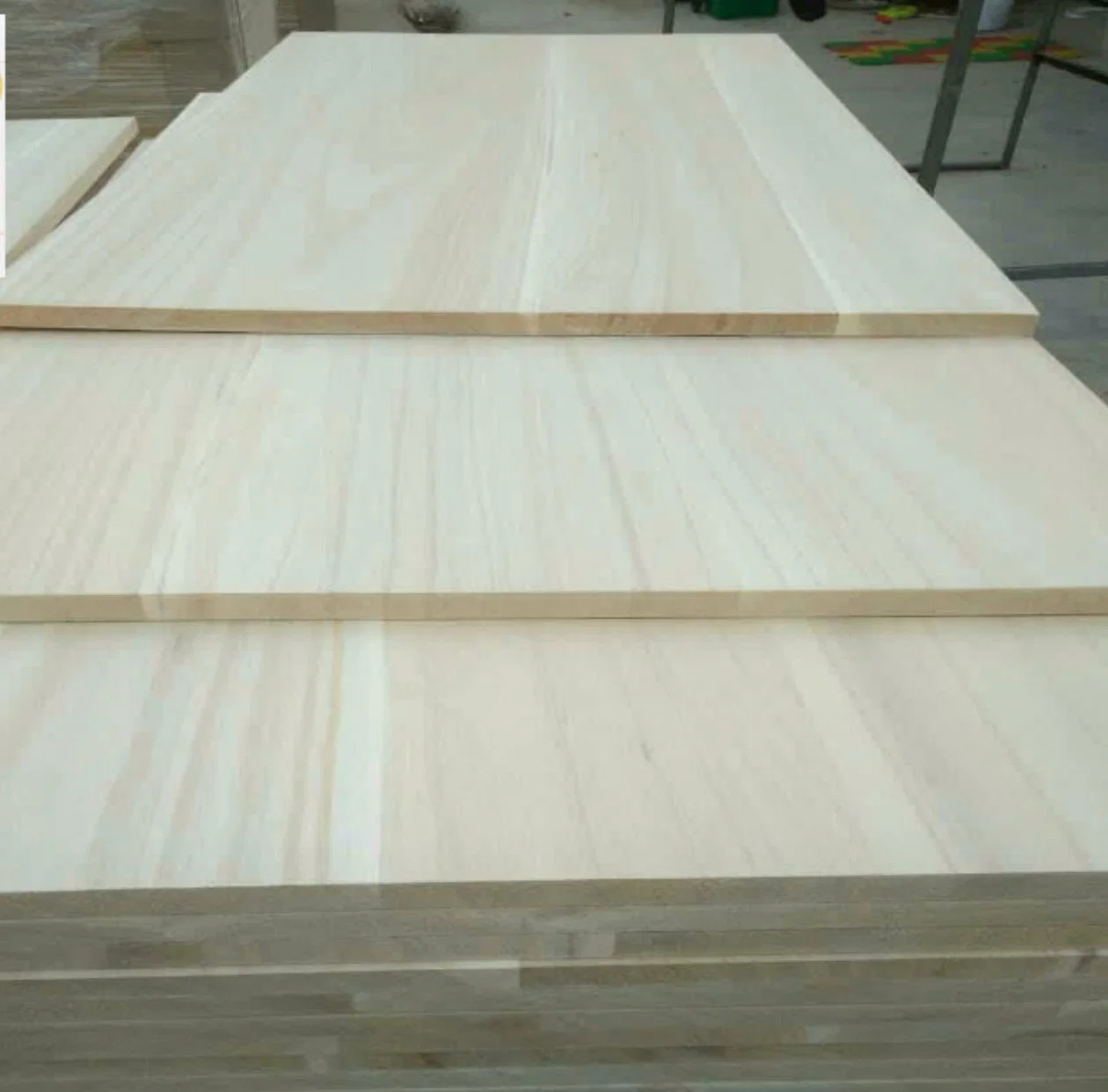 No Formaldehyde No Odor Paulownia Edge Glued Wood for Solid Wood Siding Board