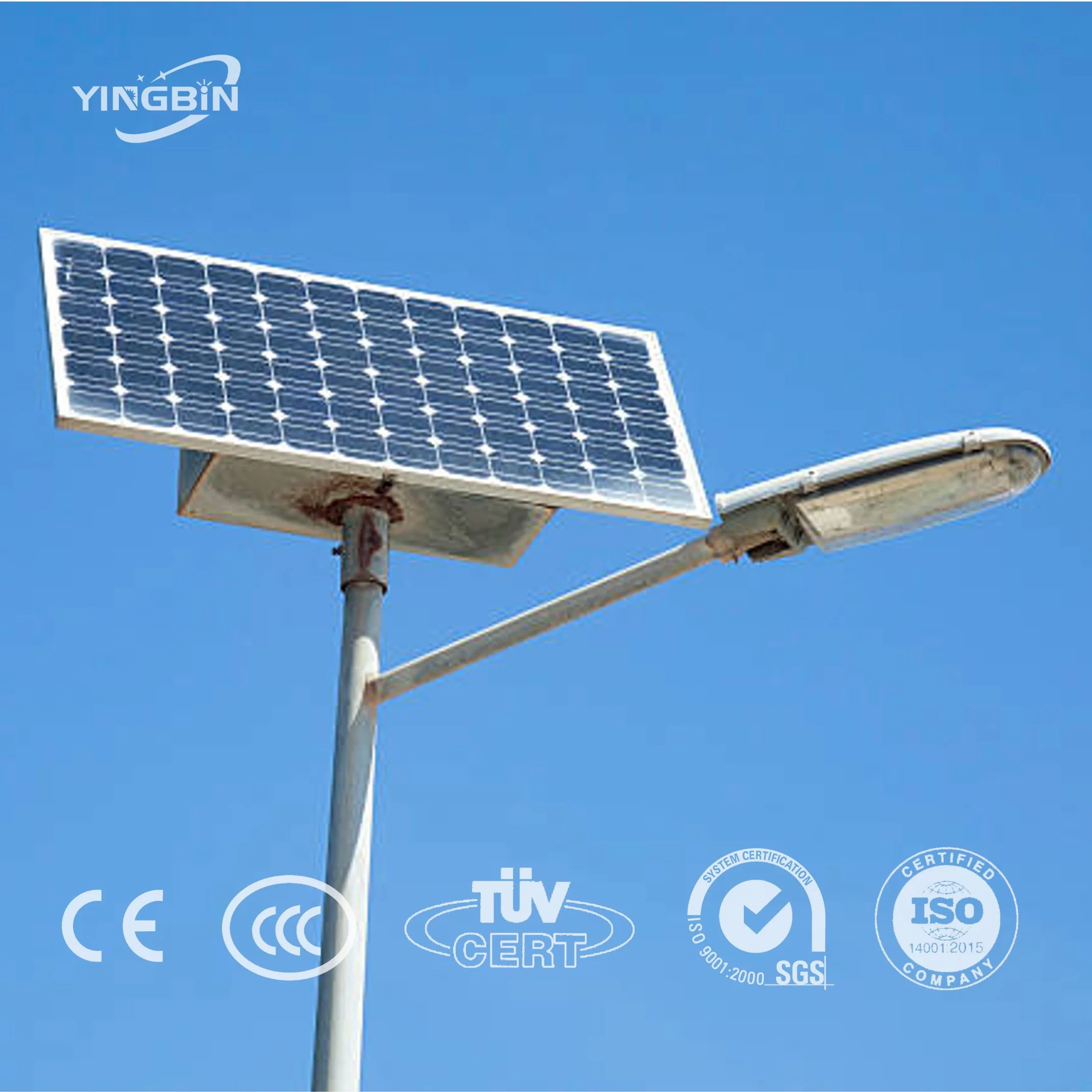 Производитель Heavy Duty Highway Aluminium LED Powered Waterproof Outdoor Полюс солнечной уличной светильника