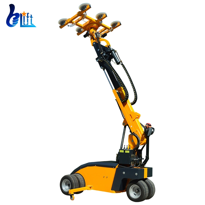 Electric Glazing Robot Crane Vacuum Lifter for Granite Slabs and Glass