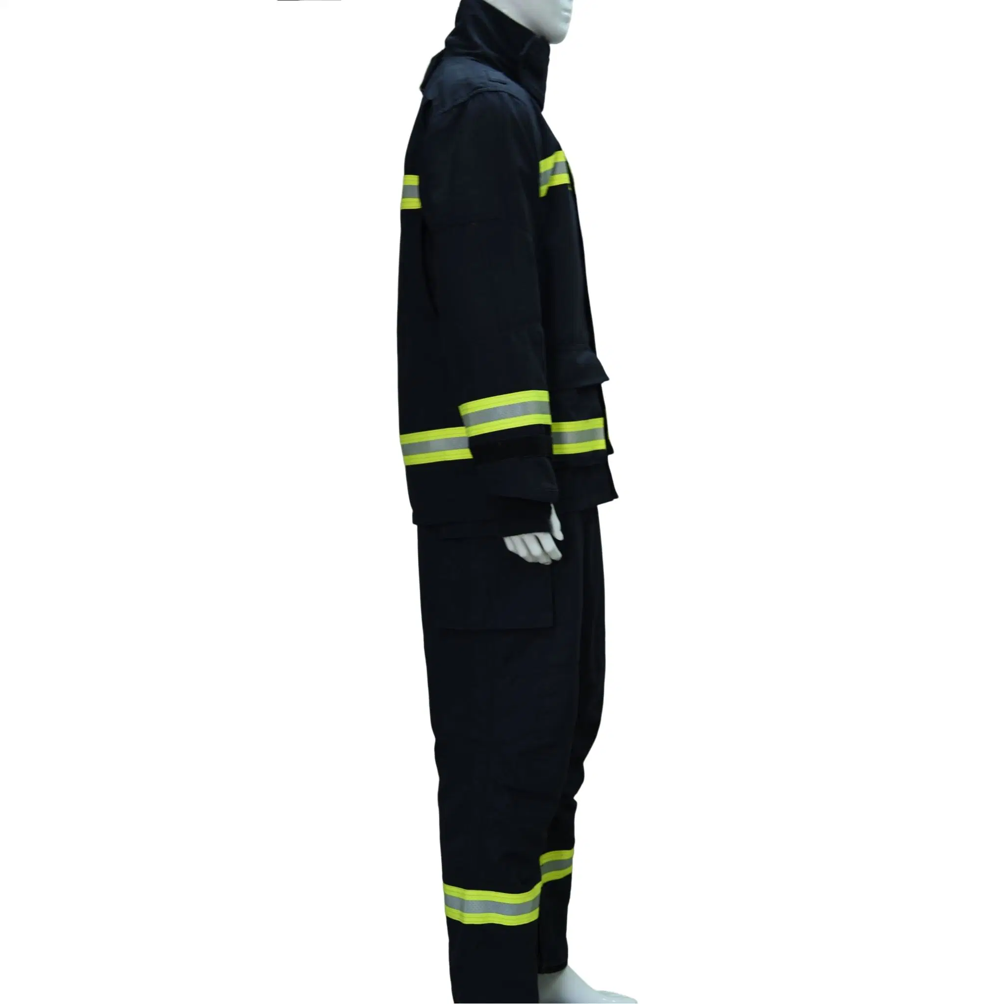 Firefighting Suit for Firefighter Fireproof Heat Resistant Protective Fire Suit