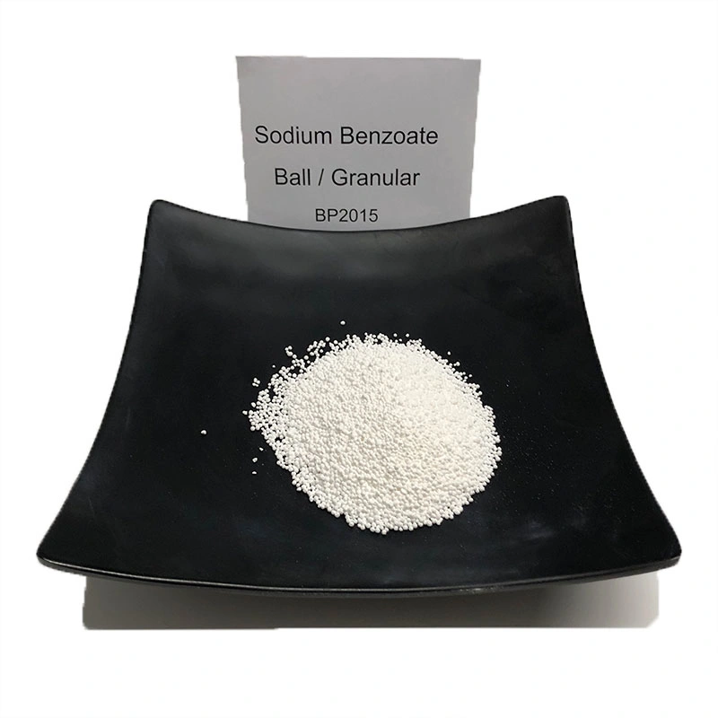 White Granular Sodium Benzoate 99% CAS: 532-32-1 for Preservative and Antibacterial