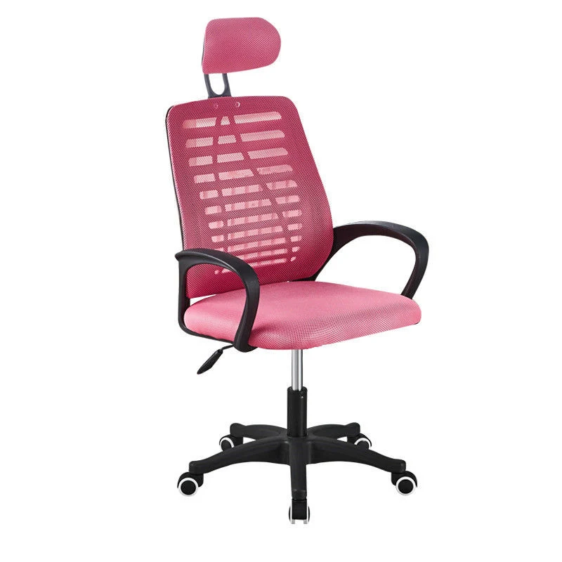 Silla para ordenador Oficina en el hogar cómodo elevador sedentario Rotary Back ergonómico Silla en dormitorio universitario