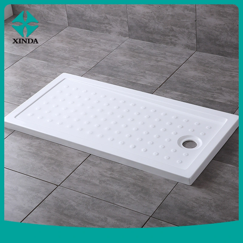 Factory Supplying Stainless Enameled Portable Enameled Steel Pentagon Shower Tray