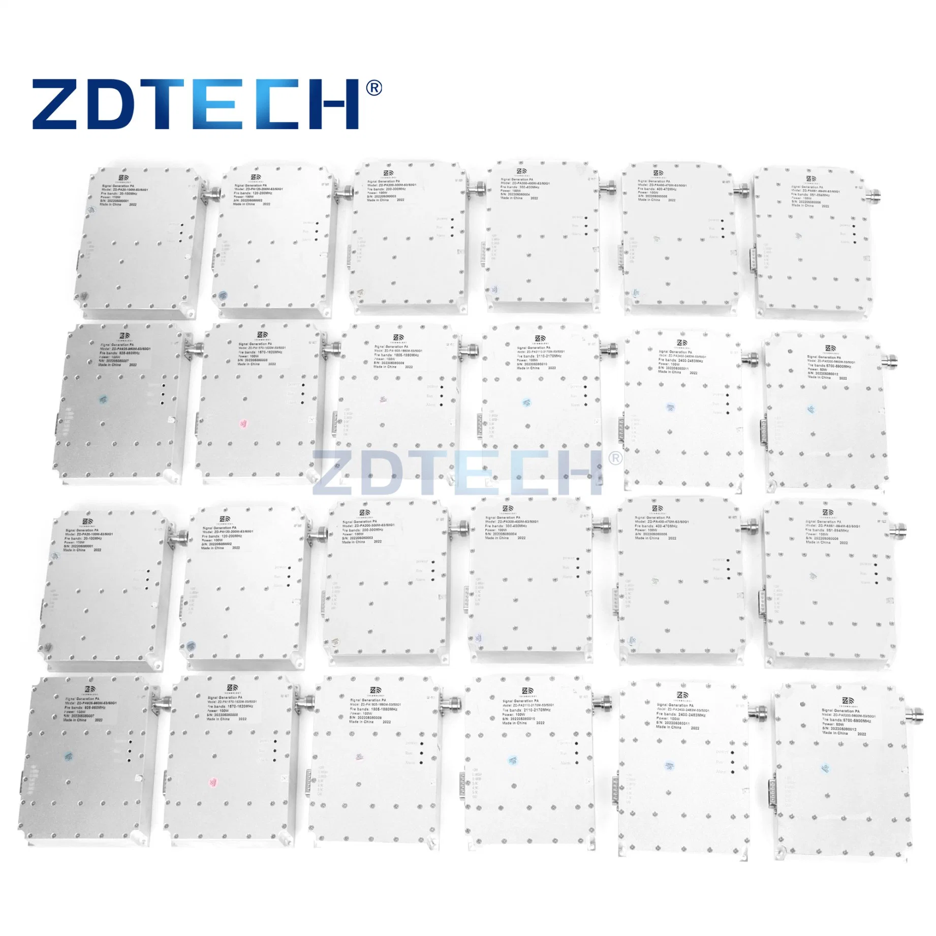 Bon module amplificateur de puissance de source de signal RF Dds de qualité supérieure de 100W.