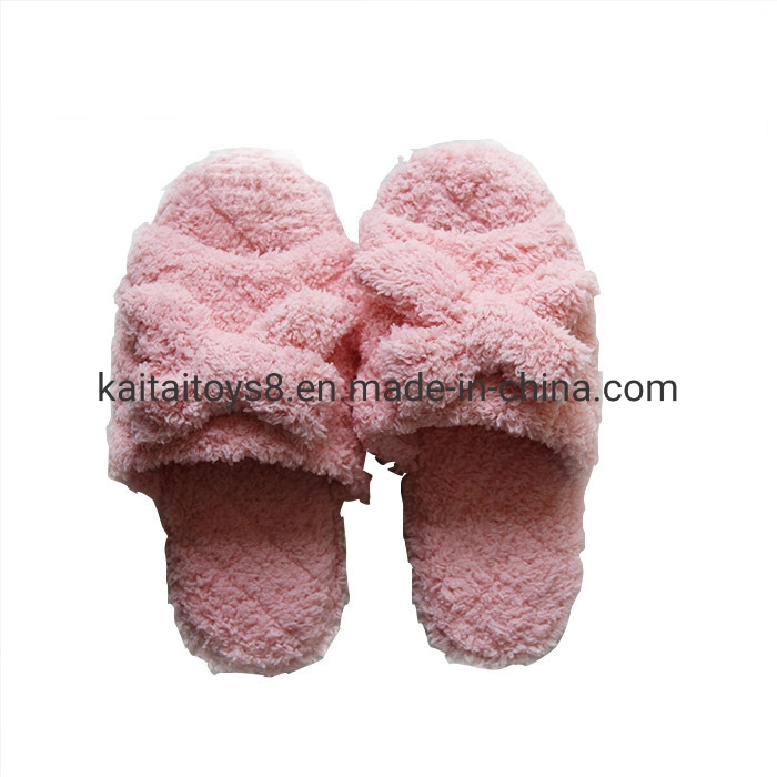 Plush Upper Woman Fashion Suede F Outsole Indoor Silence Slipper