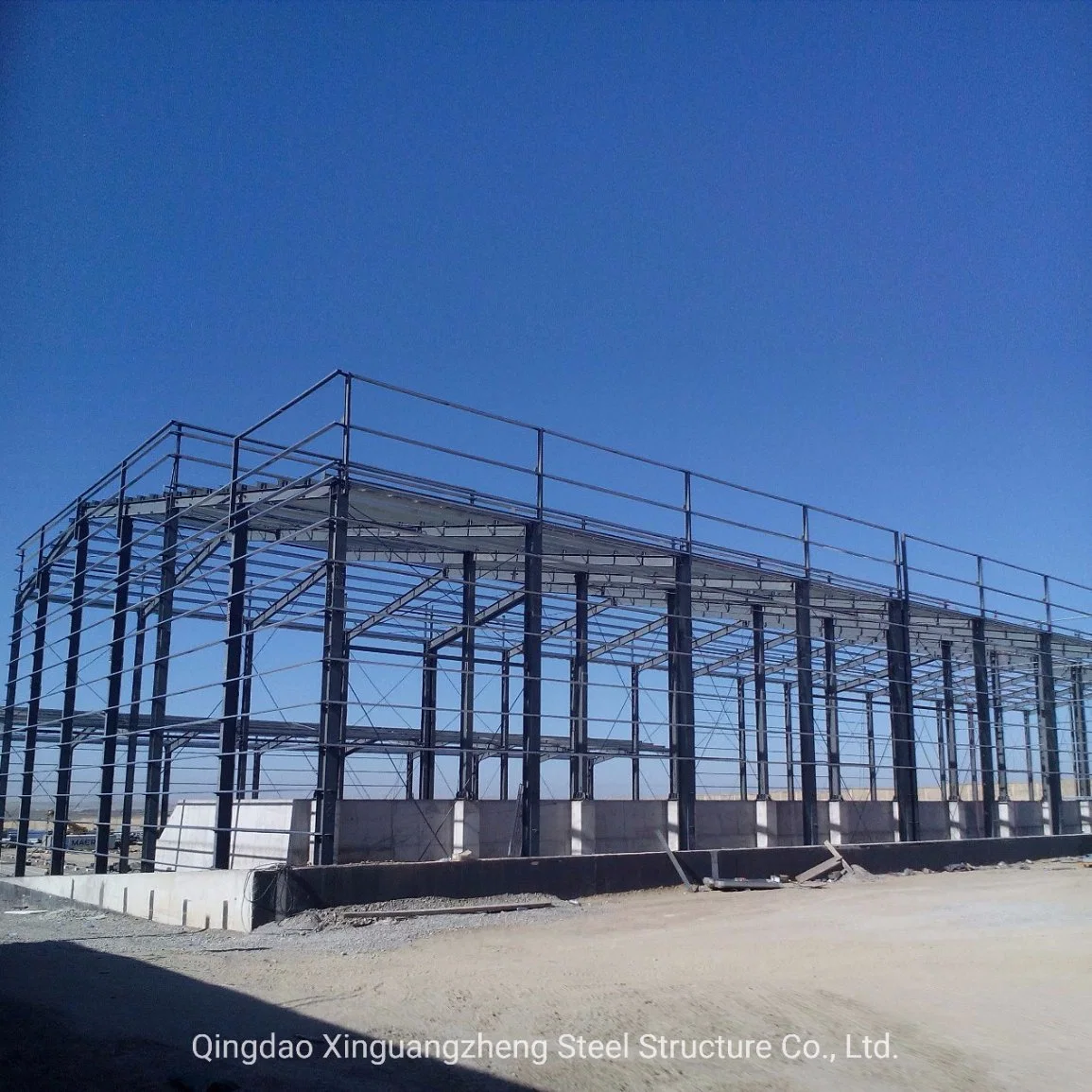 Prefabricated Construction Factory Structural Steel Frame Warehouse