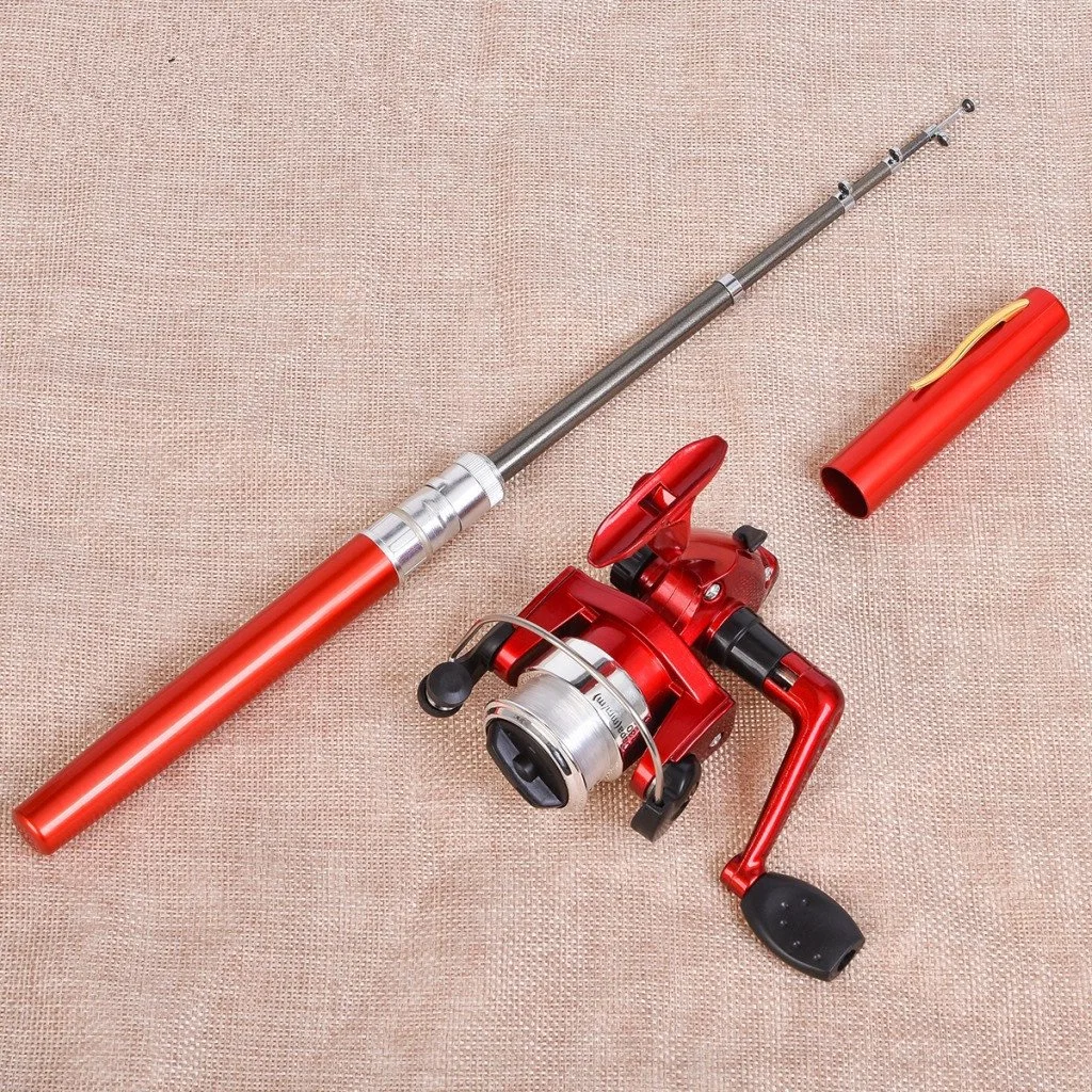 Pen Type Fishing Rod Spinning Wheel Two-Piece Set