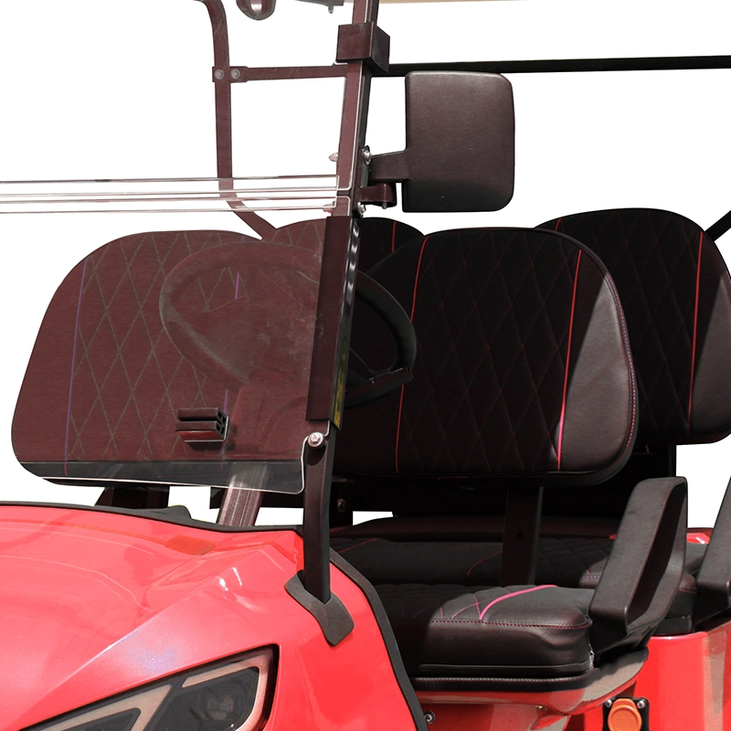 48/72V New Style B Modern Fashion 2023 Brand Design 4 Seat Sightseeing Bus Club Cart Electric Golf Buggy Hunting Cart with DOT