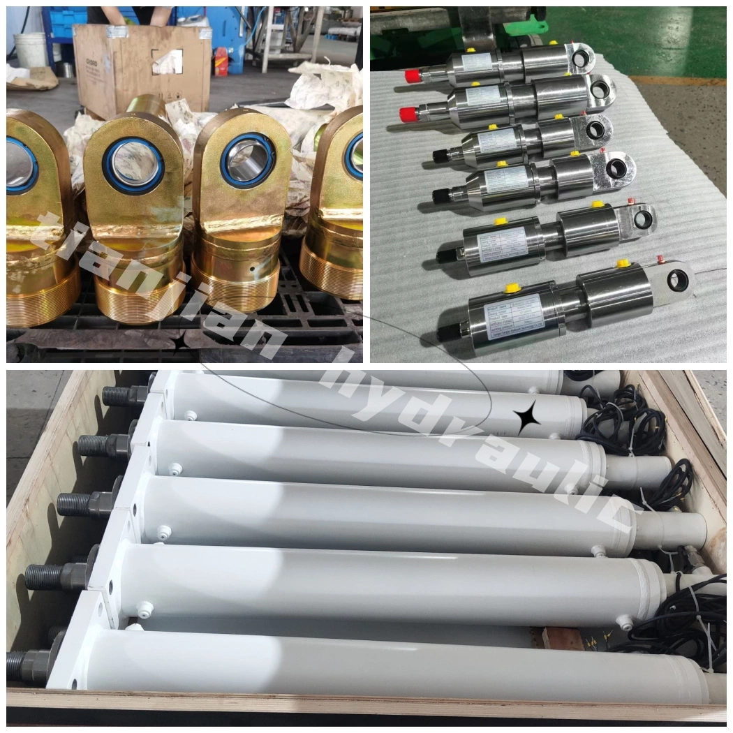 Fire Engie Truck Parts Auto Locking Hydraulic Cylinder