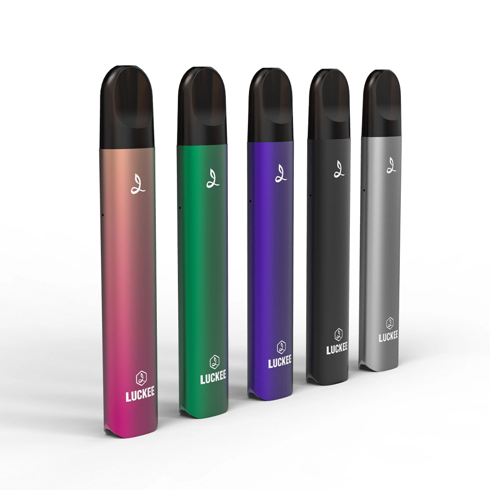 Vape cartouches jetables Luckee 380mAh Kit de pod Vape avec le type-C au port de chargement de gros bâtons Fabricant Prix E cigarette