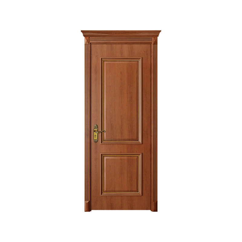 Modern Timber Prehung Interior Solid Wooden Flush Door Solid Core Wood Door