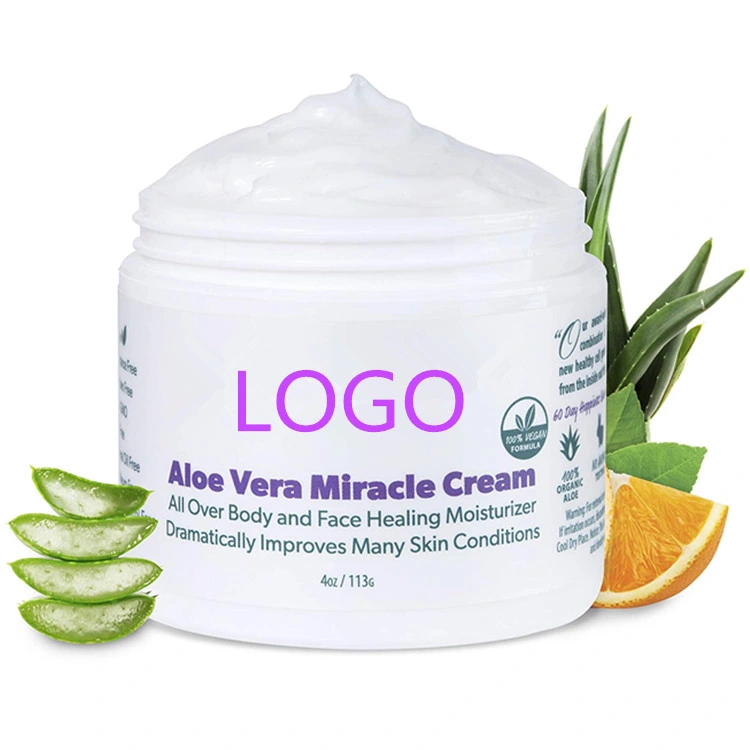 Natural Organic Aloe Vera Anti Aging Face Moisturizer Cream