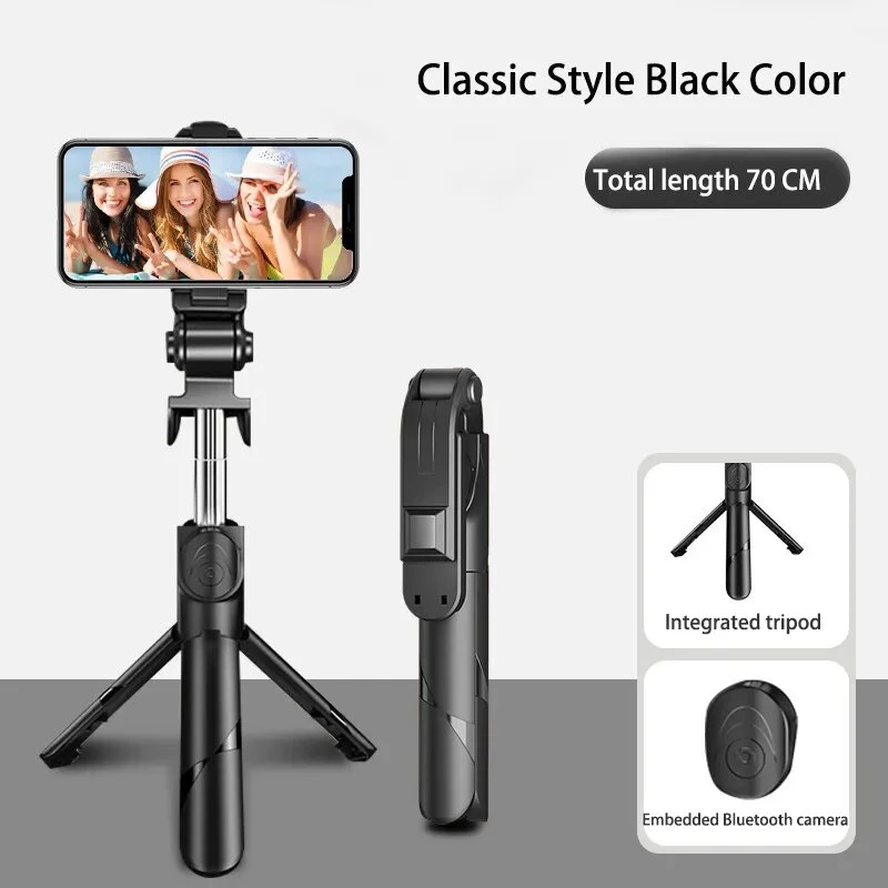 Hot Selling Selfie Stick Intergrated Tripod Stand with Wireless Remote for Mobile Phone