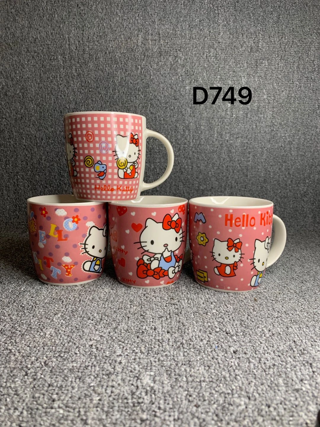 Promotional Printed Cute Animal Cofffee Tea Cup Ceramic Drinking Mugs